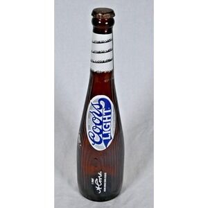 EMPTY Vintage Coors Light Limited Edition Baseball Bat Bottle 16 oz